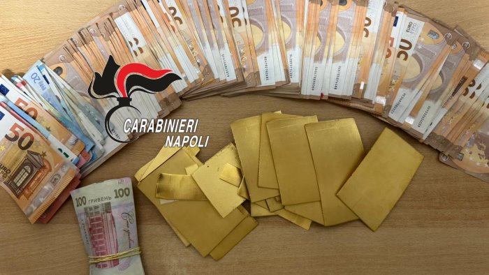 lamine d oro e contanti 31enne ucraino arrestato per riciclaggio