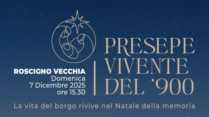 nel borgo di roscigno vecchia in scena il presepe vivente del 900