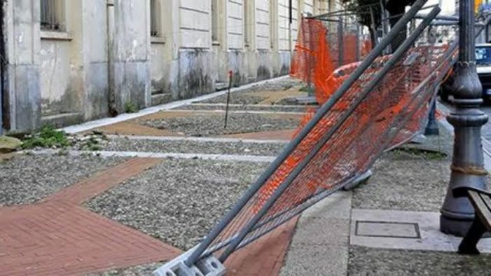 iniziati lavori facciata ipm airola matera profonda soddisfazione