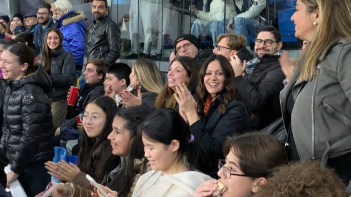allo stadio maradona le classi vincitrici del concorso d o n n a