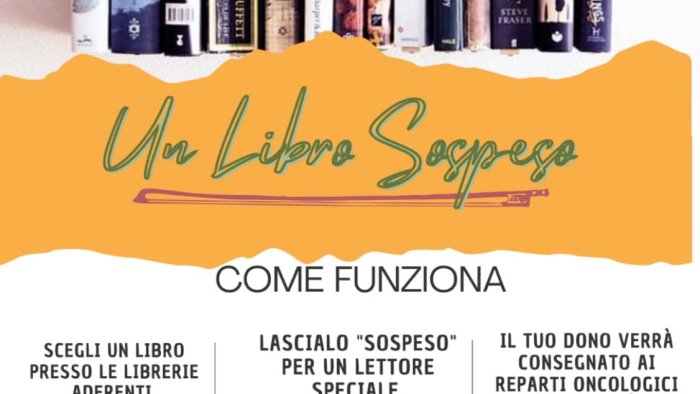 benevento parte un libro sospeso un gesto gentile per i reparti oncologici