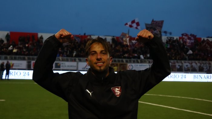 salernitana con il trapani ritorno al 3 5 2 dubbi a destra