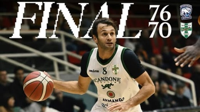 scandone avellino ko a benevento contro la cestistica 76 70