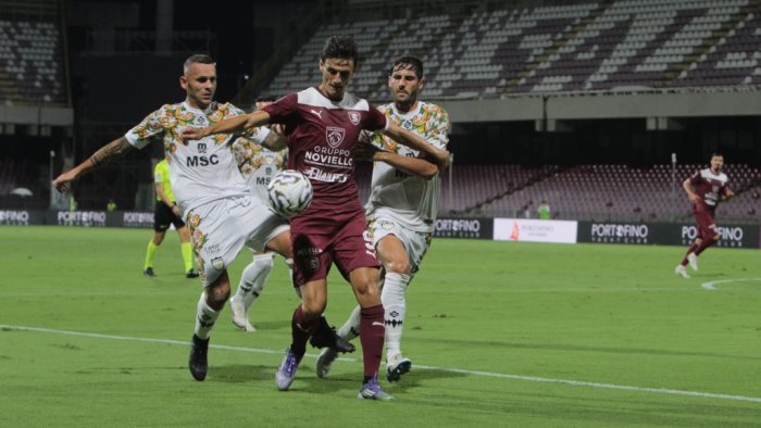 salernitana trapani le probabili formazioni raffaele riparte da inglese