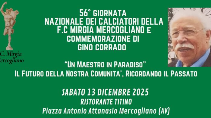 gino corrado un maestro in paradiso la mirgia celebra la storia del calcio