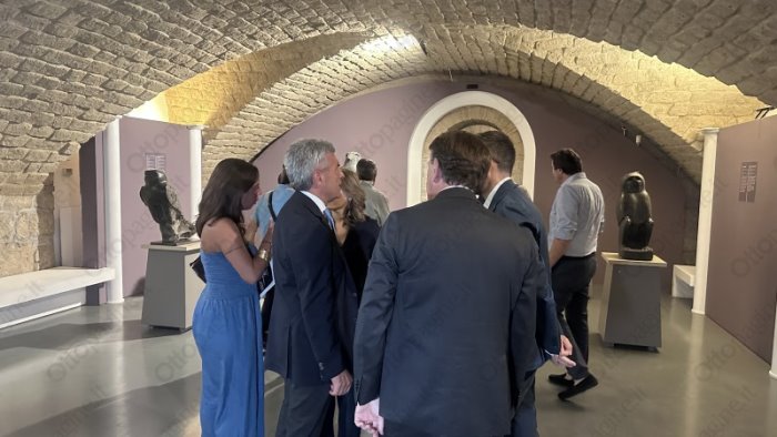 tavole descrittive tattili donate al museo arcos di benevento