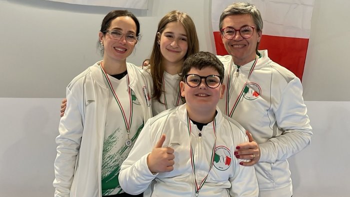 arcieri del tricolle ancora tre ori e un argento