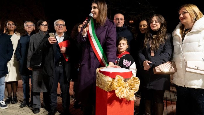 baronissi accende il natale inaugurato il programma natalizio