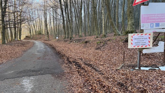 pietrastornina richiesta la pulizia della strada montana e del torrente