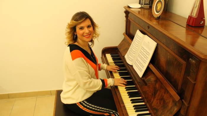 rossella fontana insegna musica ai ragazzi con autismo