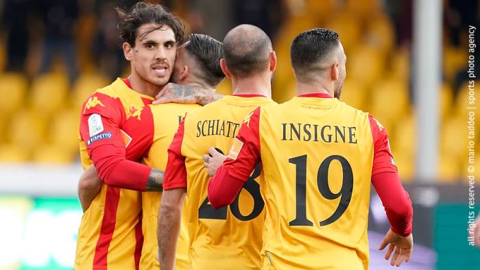 benevento battuto anche lo spezia ecco le foto