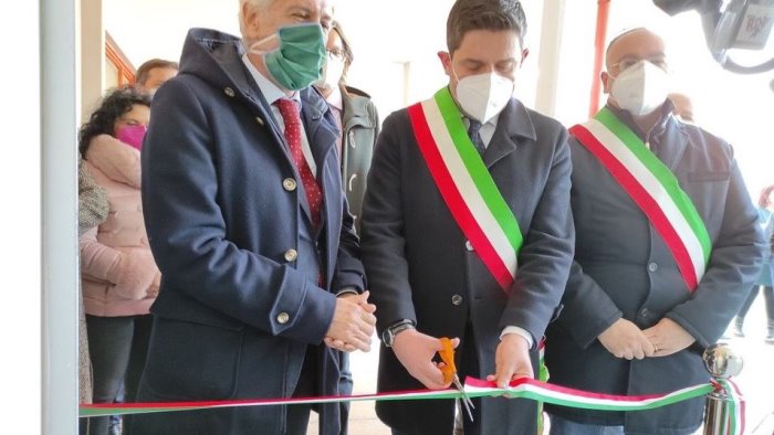 mercato san severino inaugurata nuova sede del giudice di pace