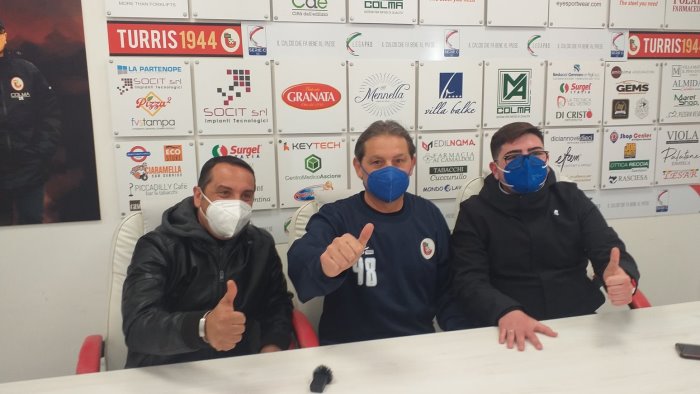 turris ecco caneo e il nuovo allenatore dei corallini