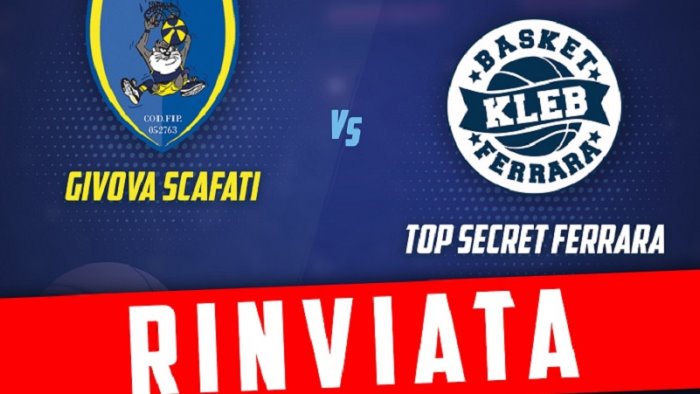 scafati altro rinvio con ferrara positivi nel gruppo estense