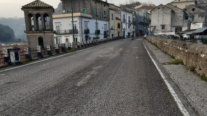 statale cava salerno proseguono gli interventi dopo la frana