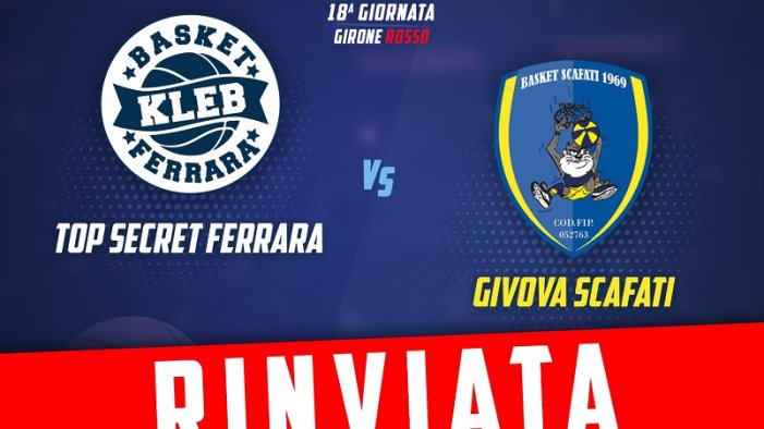 ferrara scafati casi covid gara rinviata