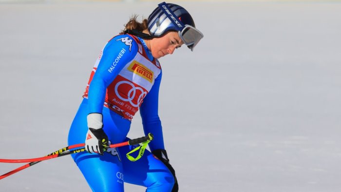 goggia prova la discesa olimpica concentrata e serena