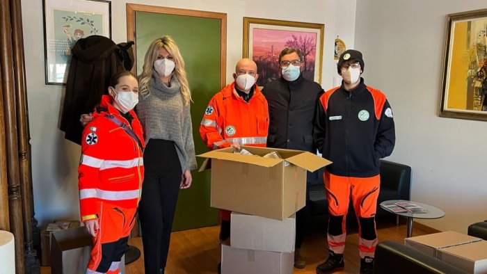 grottaminarda mascherine ffp2 a disposizione della cittadinanza