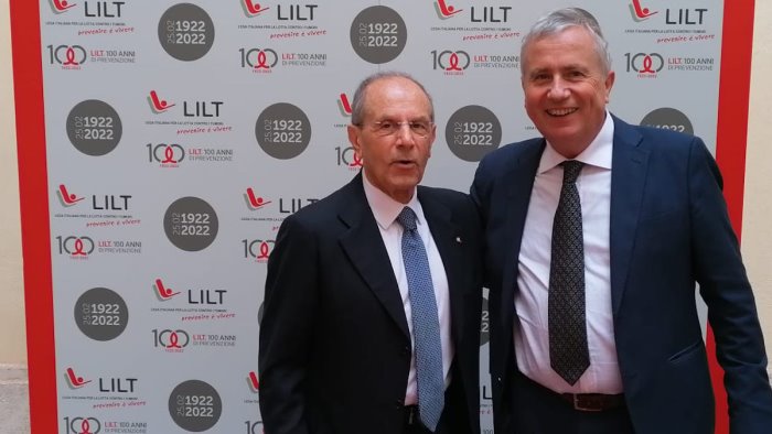 a dario vassallo il premio della lilt per i 100 anni di lotta ai tumori