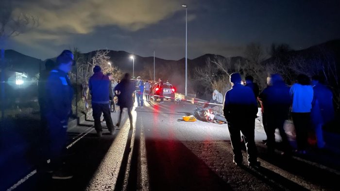 forino tragedia lungo via scheta muore un 16enne a bordo della sua moto