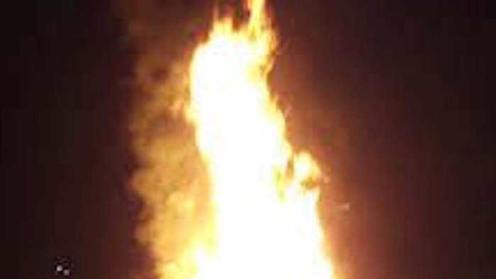 atripalda il focarone di san sabino segnale di rinascita e speranza nel futuro