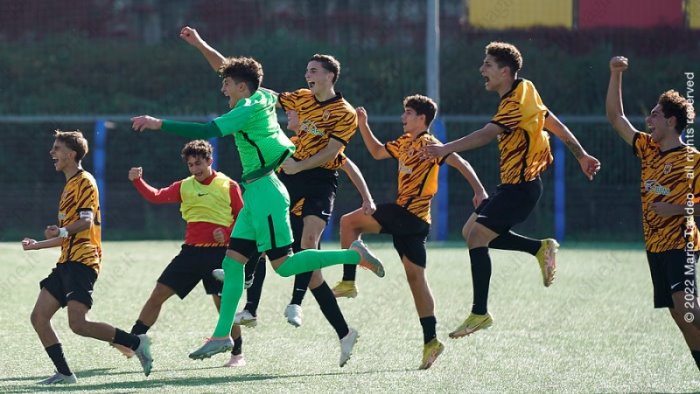 under 17 il benevento espugna cosenza e torna in zona play off