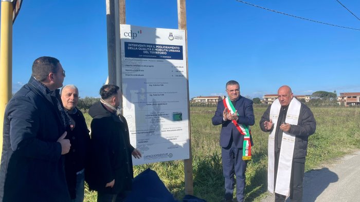 al via a capaccio paestum nuovi interventi di ripristino della viabilita