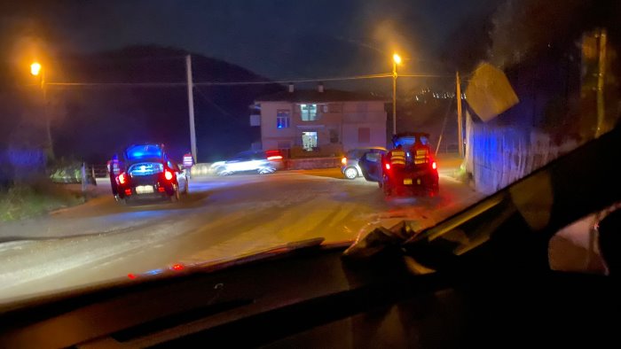 furti irpinia blindata posti di blocco anche nelle strade e contrade isolate