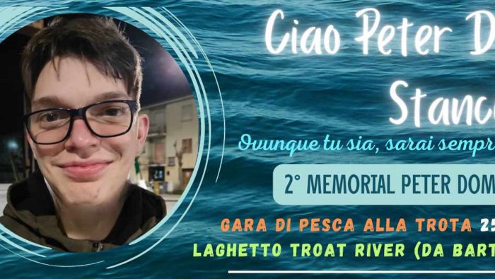 ciao peter il secondo memorial ovunque tu sia sarai sempre nei nostri cuori