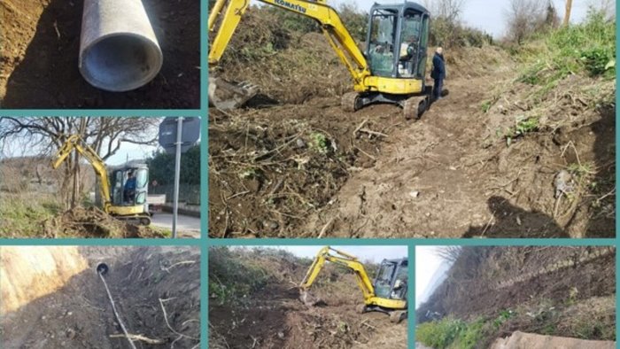 sant angelo a cupolo avviati i lavori in via pescara
