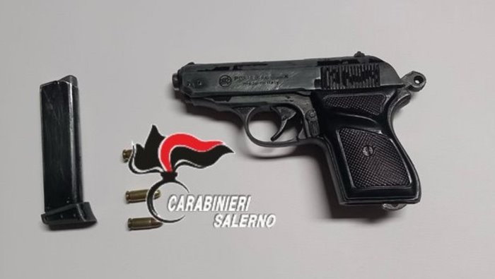 sarno i carabinieri arrestano un 25enne per detenzione di arma clandestina