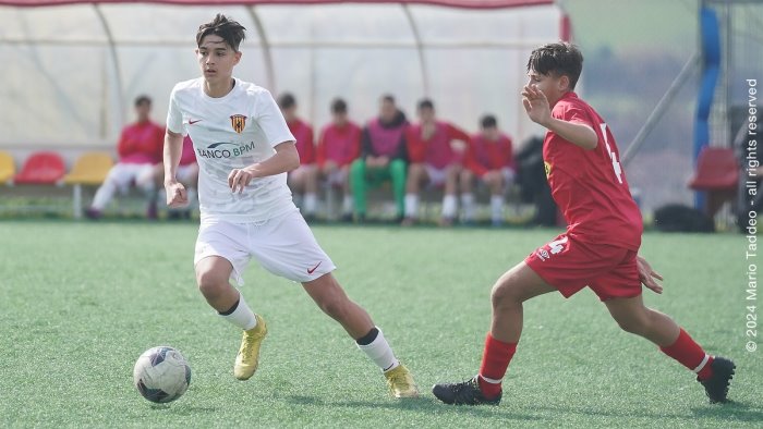 under 15 il benevento tiene vivo il sogno play off monterosi ko le foto