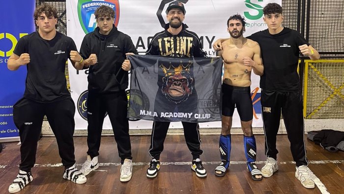 ancora vittorie prestigiose per la mma academy club di arpaia