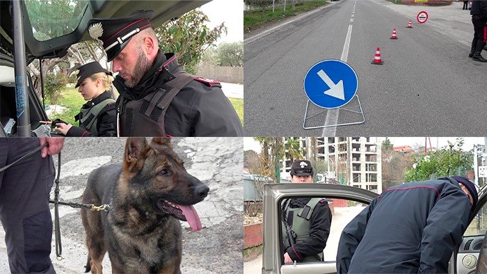 ariano maxi controlli anti droga sulla statale 90 delle puglie