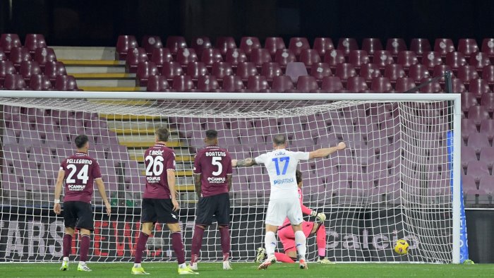 salernitana empoli 1 3 tonfo granata all arechi e spettro retrocessione