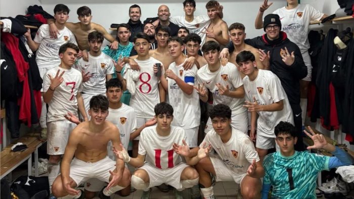 under 16 tre reti del benevento alla casertana