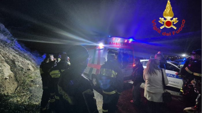 sarno 26enne resta bloccato in una cava dismessa recuperato dopo ore
