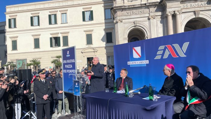 de luca riflettori su pompei luogo chiave per il giubileo