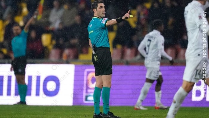l arbitro di avellino crotone tre precedenti con i biancoverdi
