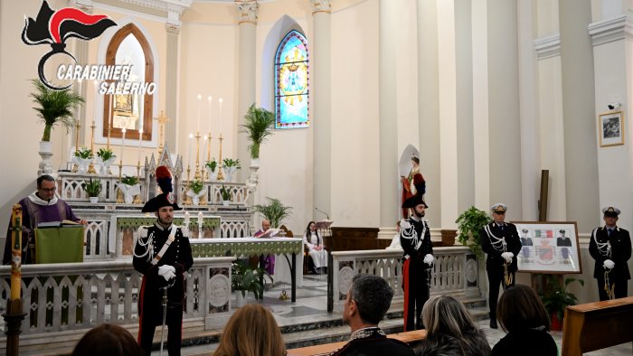 carabinieri uccisi a pontecagnano la commemorazione con autorita e familiari