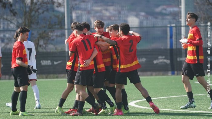 under 17 il benevento rifila nove reti al campobasso le foto