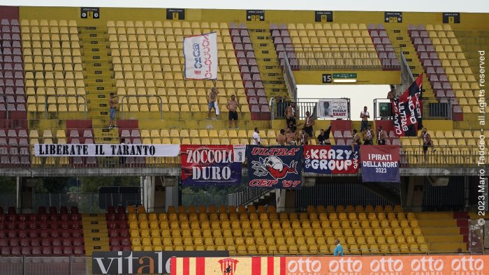 entro stasera si conoscera la sorte di taranto e turris