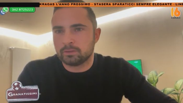 salernitana schiavone a granatissimi il tempo delle chiacchiere e finito