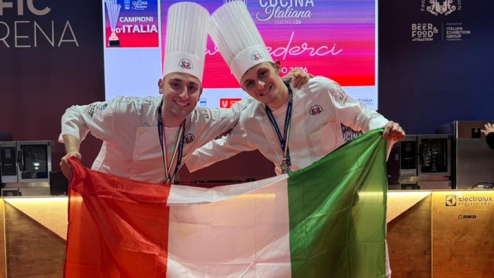 campionati di cucina italiana oro per lo chef di grottaminarda roberto leone