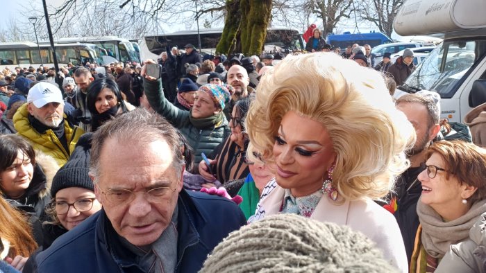 candelora da record cecchi paone da montevergine parte un segnale stupendo