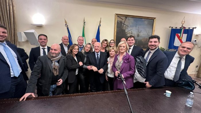 vallesaccarda amministratori a confronto con il presidente de luca