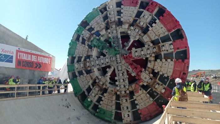 campagna partenope e la piu grande talpa meccanica in europa