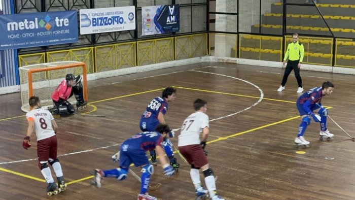 hockey a2 roller salerno sconfitta in trasferta contro camaiore