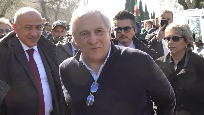 regionali da avellino tajani rilancia l ipotesi martusciello
