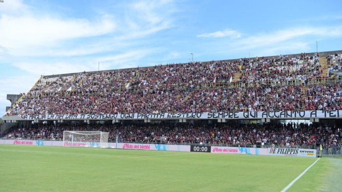 salernitana frosinone quota 15mila ad un passo il dato della prevendita